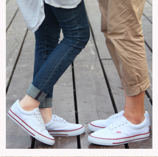 【图】分享情侣鞋搭配技巧